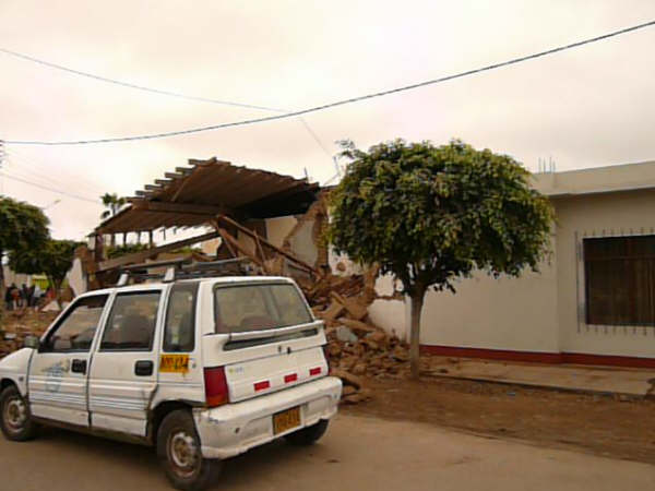 Terremoto en Chincha y El Carmen